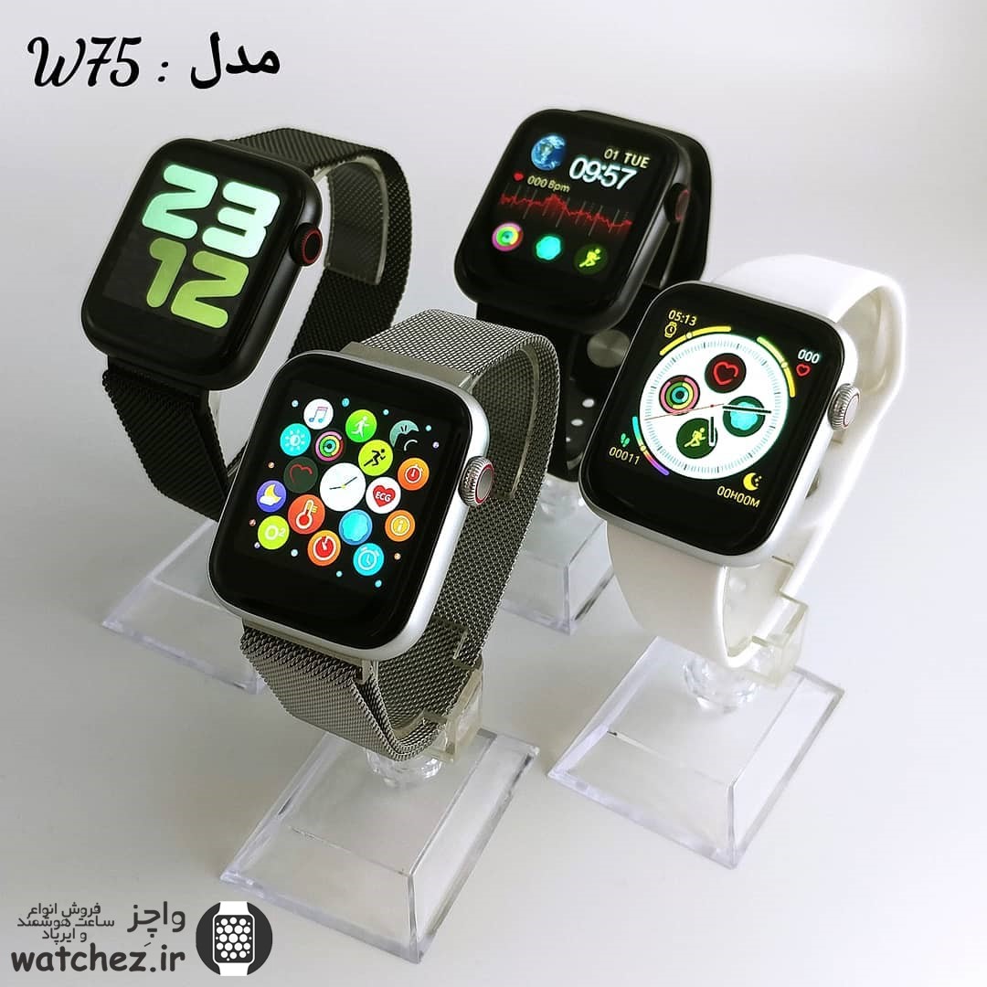 ساعت هوشمند مدل W75